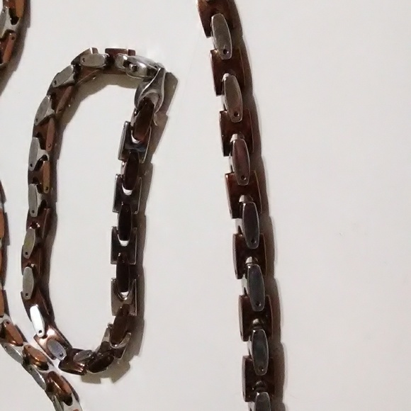 Mens stainless steel chocolate set - Picture 2 of 2